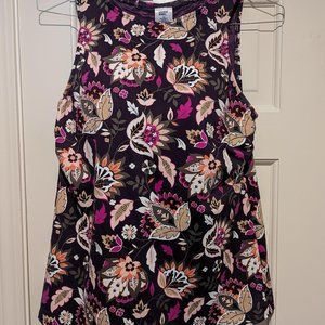 NWT--Land's End Women's D-Cup High Neck Tankini Swimsuit Top